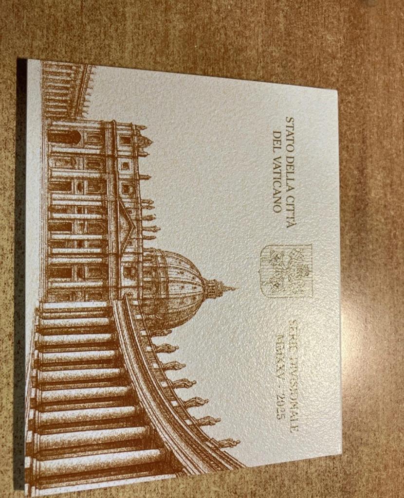 Vaticaan Jaarset 2025 BU - Euro Muntset, Ophalen of Verzenden, Vaticaanstad, Overige waardes, Setje