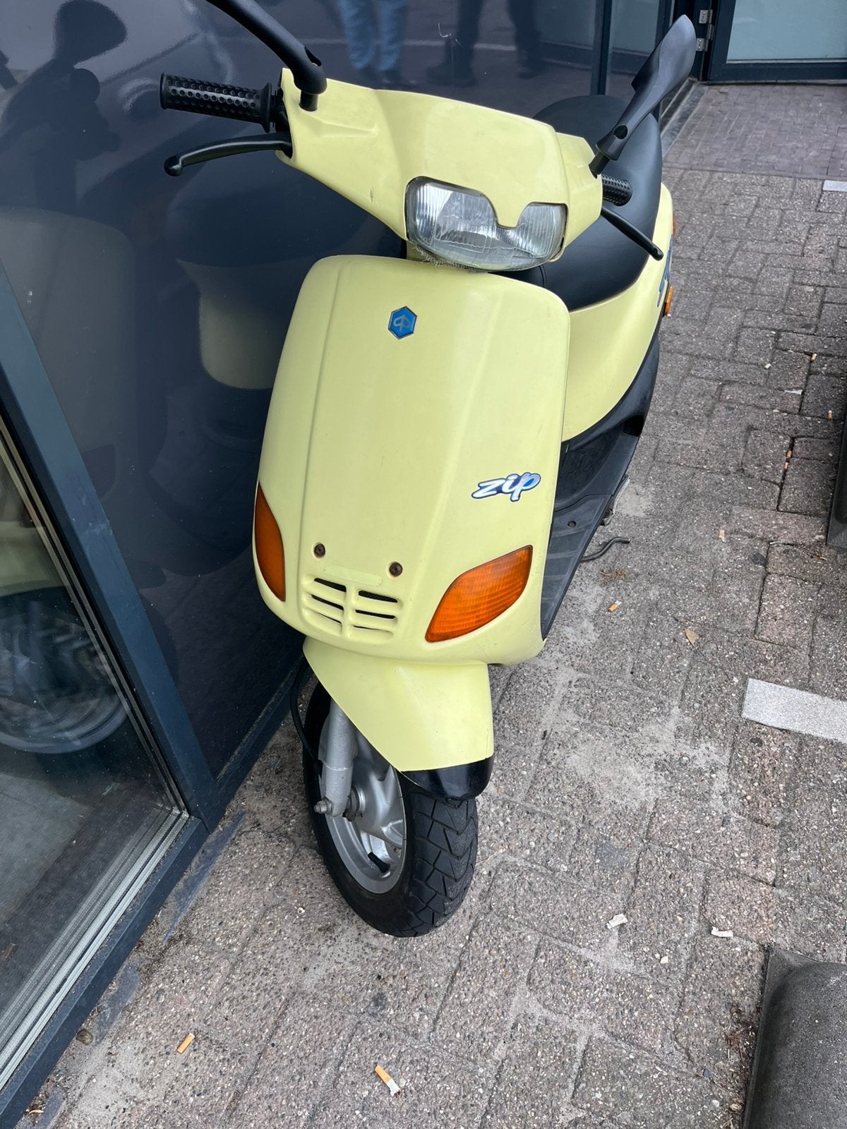 Piaggo zip type 50cc 2takt brom, Fietsen en Brommers, Scooters | Piaggio, Ophalen of Verzenden, Zo goed als nieuw, Tweetakt, Zip