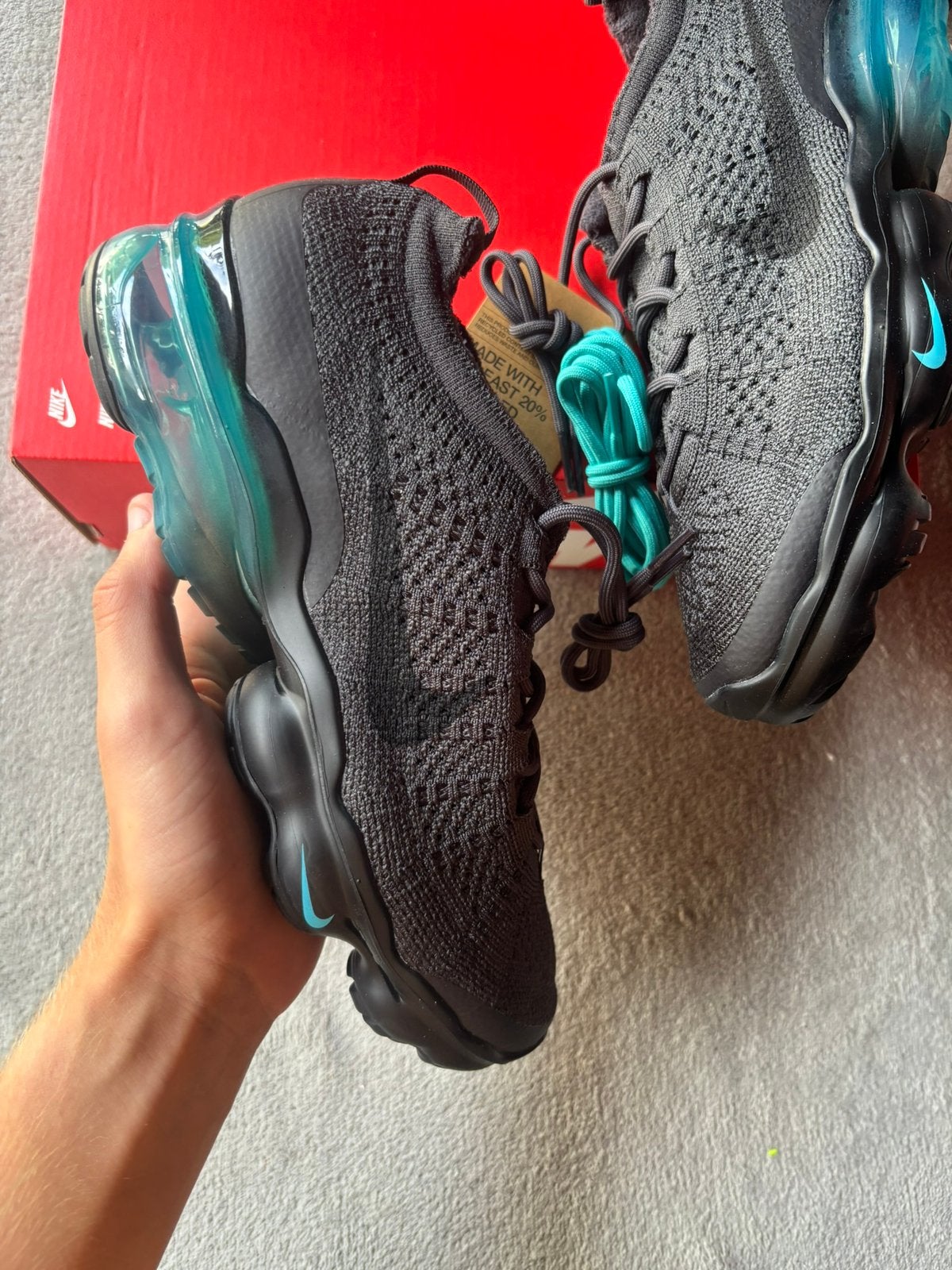 Nike vapormax 2023 fk smoke grey - maat 41 en 42,5 - nieuw, J, Zwart, Nieuw, Ophalen of Verzenden