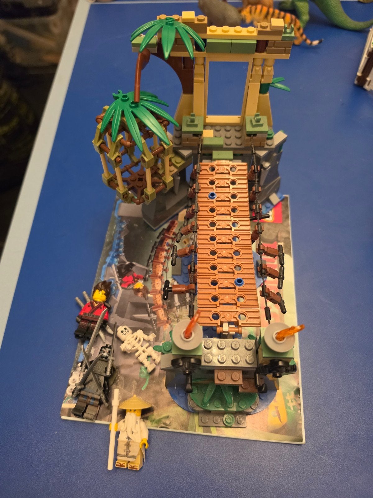 Lego Ninjago Movie 70608 Master Falls met minifiguren, Ophalen, Lego, Zo goed als nieuw, Inclusief instructies