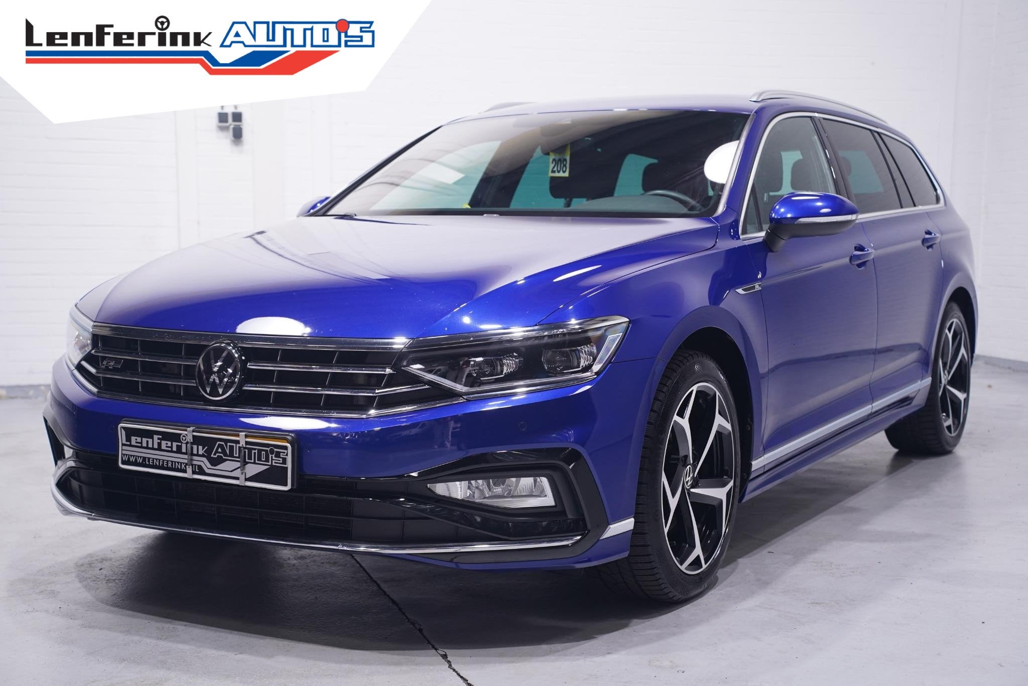 Volkswagen Passat Variant 1.5 TSI R-Line Business + NAP IQ.L, 730 kg, 4 cilinders, 150 pk, Blauw