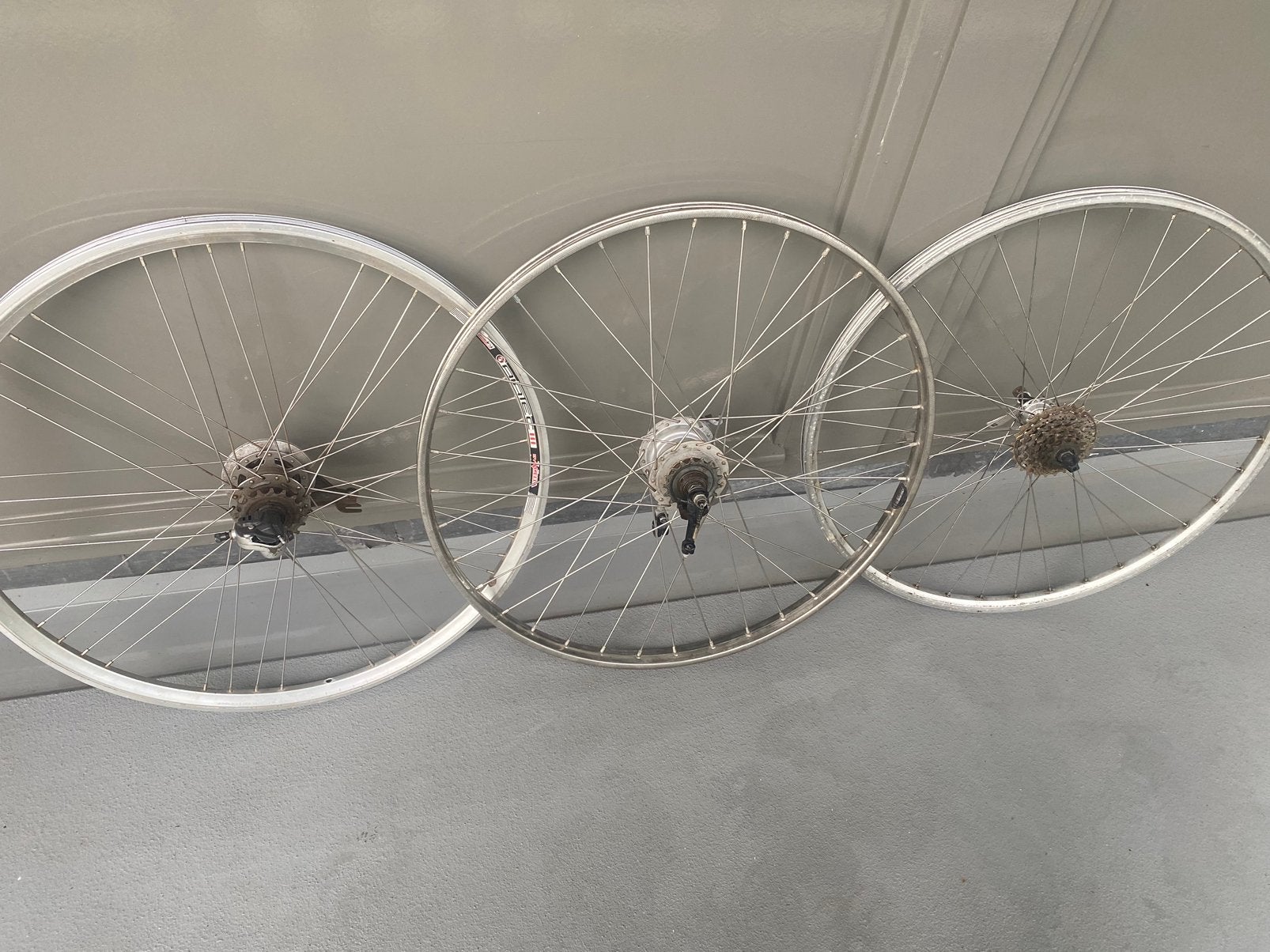 28 inch fiets achterwielen in prima staat, Fietsen en Brommers, Ophalen of Verzenden, Gebruikt