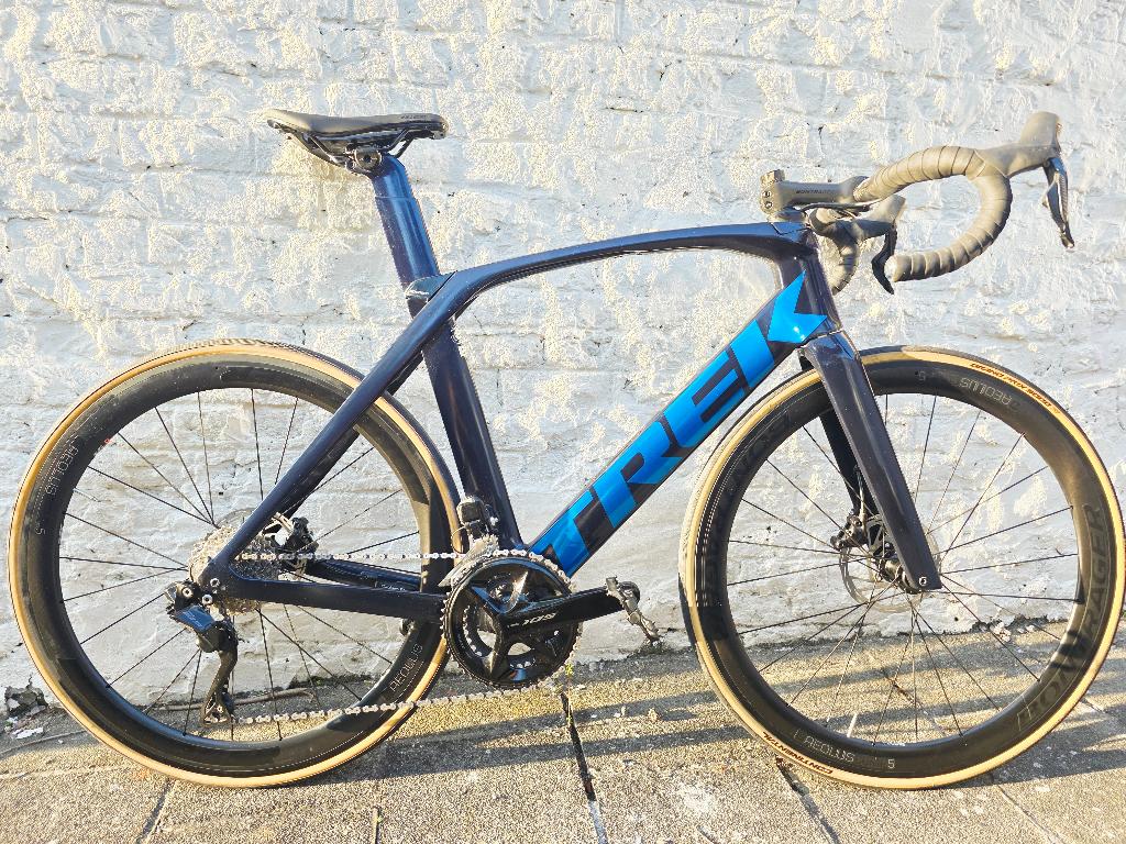 Trek Madone SL 7 58 Shimano DI2 12 speed, Fietsen en Brommers, 28 inch, Gebruikt, Carbon, 57 tot 61 cm