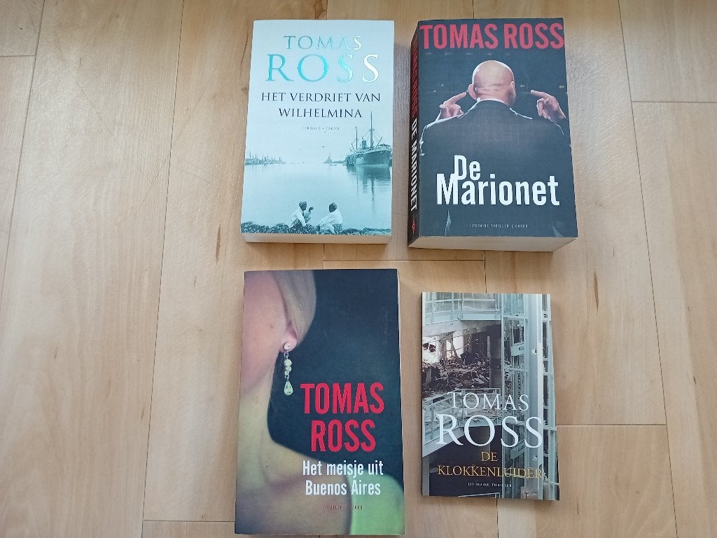 Tomas Ross ~ 4 boeken voor 10 euro., Gelezen, Ophalen of Verzenden, Nederland, Tomas Ross