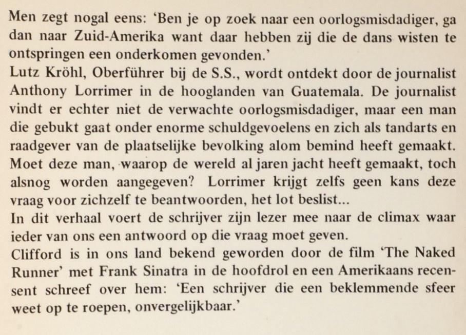 Amigo, amigo - Francis Clifford (1974), Verzenden, Zo goed als nieuw, Francis Clifford, Europa overig