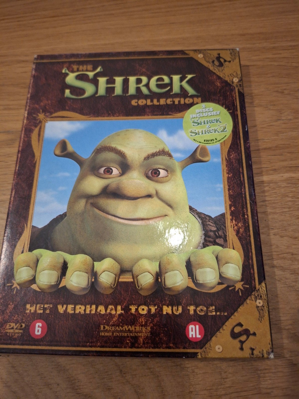 The Shrek Collection DVD - Shrek & Shrek 2, Gebruikt, Animatie, Amerikaans, Nederlands