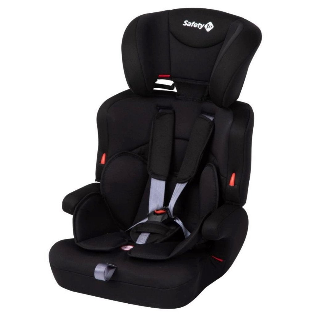 Kinder Autostoeltje, zwart, merk Safety First, 9 t/m 36 kg, Verstelbare rugleuning, Ophalen, Overige merken