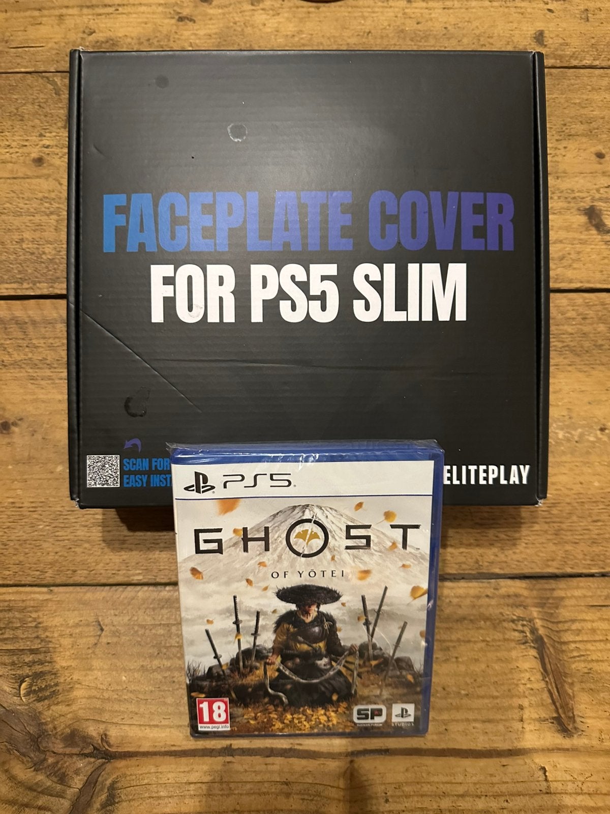 Ps5 GHOST Of Yotei Nieuw! + faceplate covers ps5 slim, Avontuur en Actie, Vanaf 18 jaar, 1 speler, Nieuw
