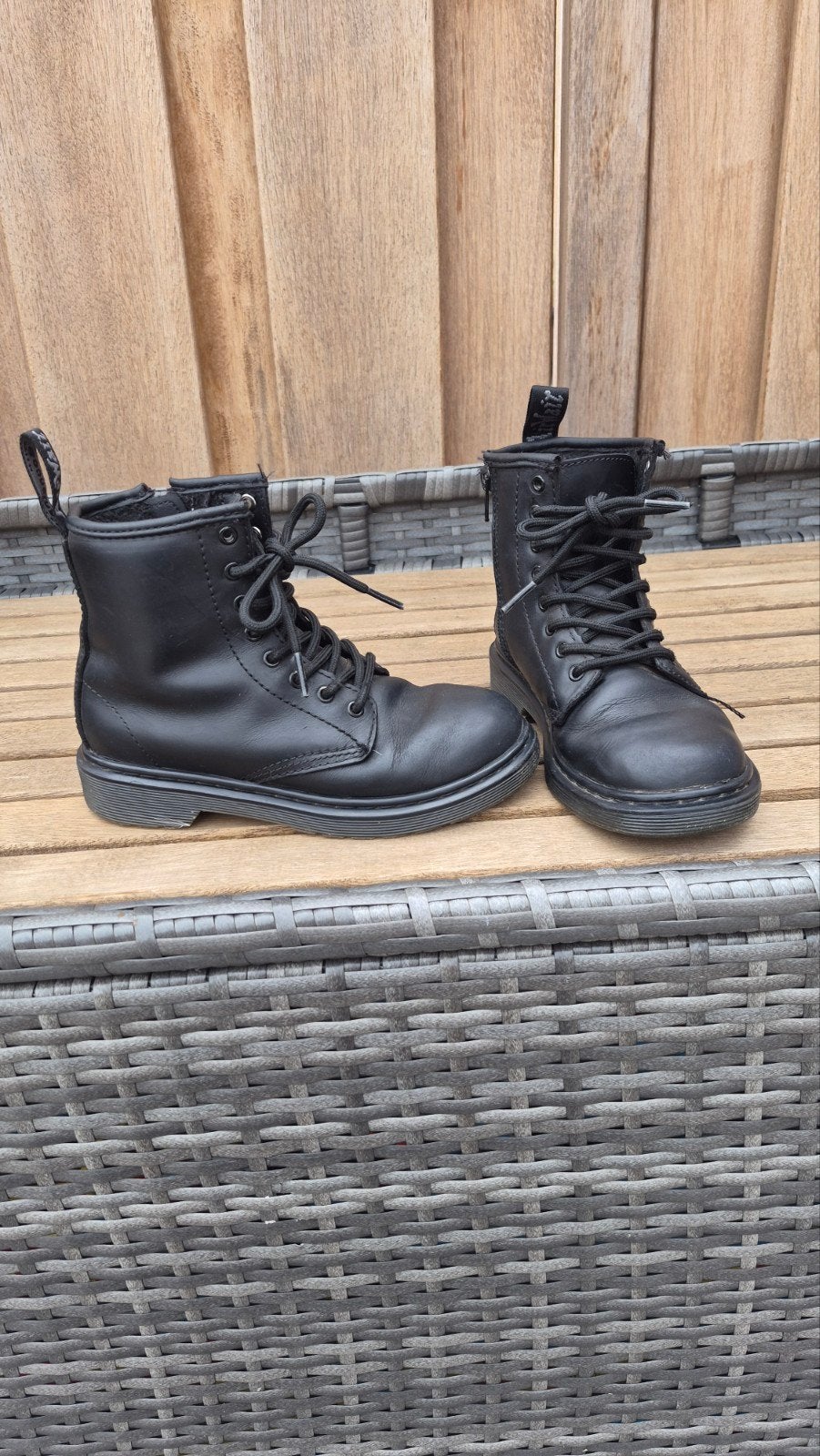 Dr. Martens laarzen maat 32, Kinderen en Baby's, Dr. Martens, Gebruikt, Meisje, Ophalen of Verzenden