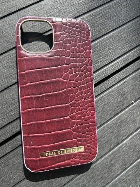 Gebruikt! Telefoonfrontje Iphone 12/13 Ideal of Sweden leer, Telecommunicatie, Mobiele telefoons | Hoesjes en Frontjes | Apple iPhone