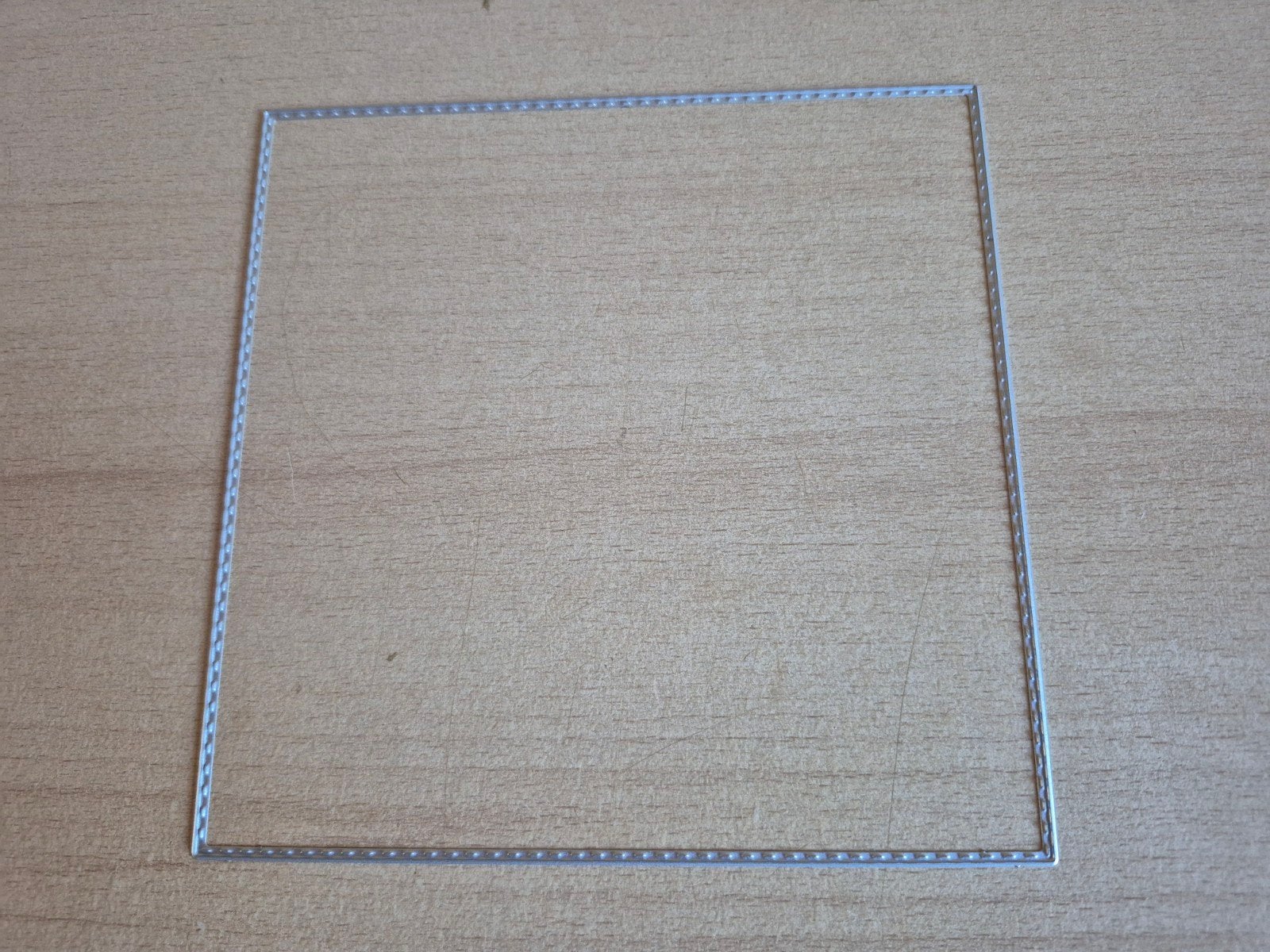 snijmal groot vierkant- met stikrand 14,5x14,5, Hobby en Vrije tijd, Kaarten | Zelf maken, Ophalen of Verzenden, Nieuw, Overige thema's