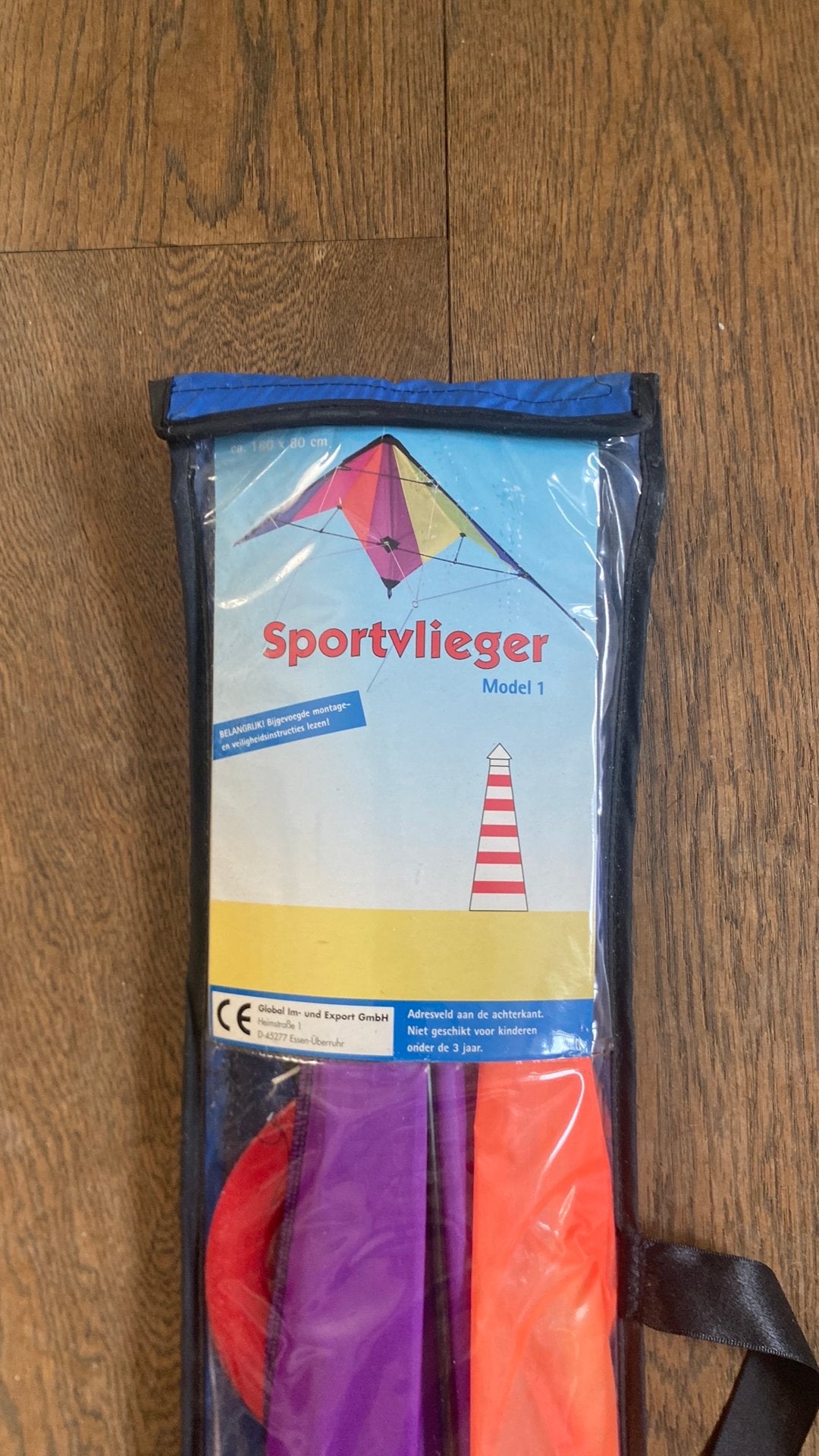 Sport vlieger, Ophalen, Nieuw