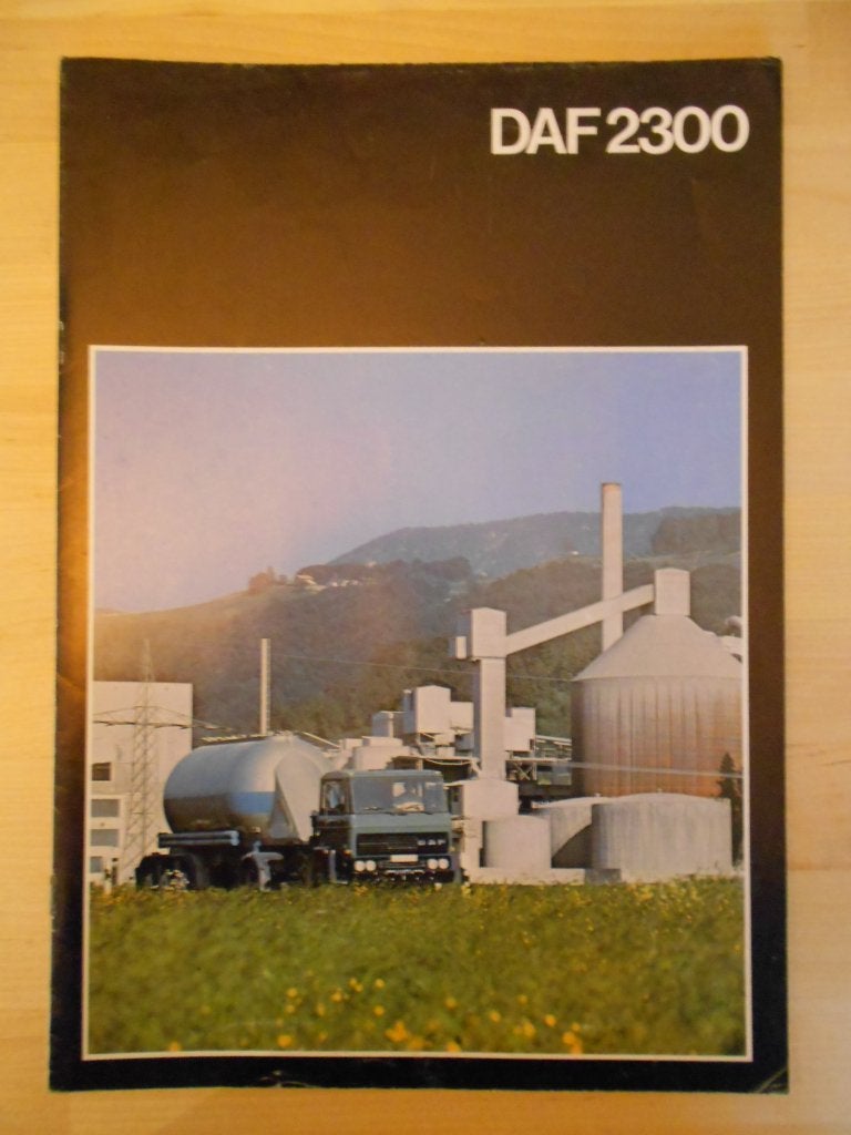 DAF 2300 Brochure 1977, Ophalen of Verzenden, Zo goed als nieuw, Overige merken, DAF