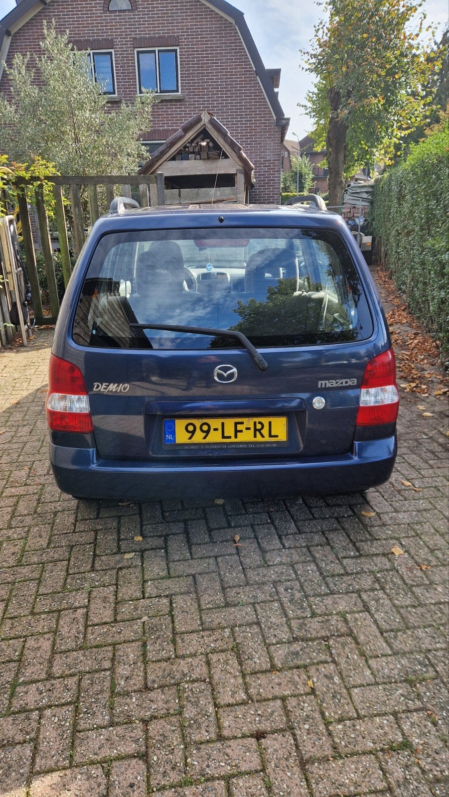 Mazda Demio 1.5 Exclusive 2002 Blauw, Auto's, Voorwielaandrijving, 410 kg, 31 €/maand, Blauw