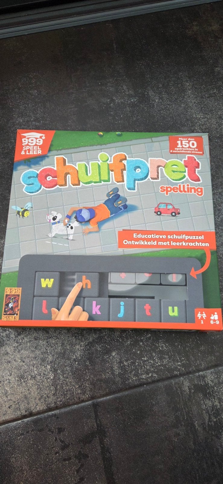 Schuifpret Spelling, Een of twee spelers, Ophalen, Nieuw, 999 games