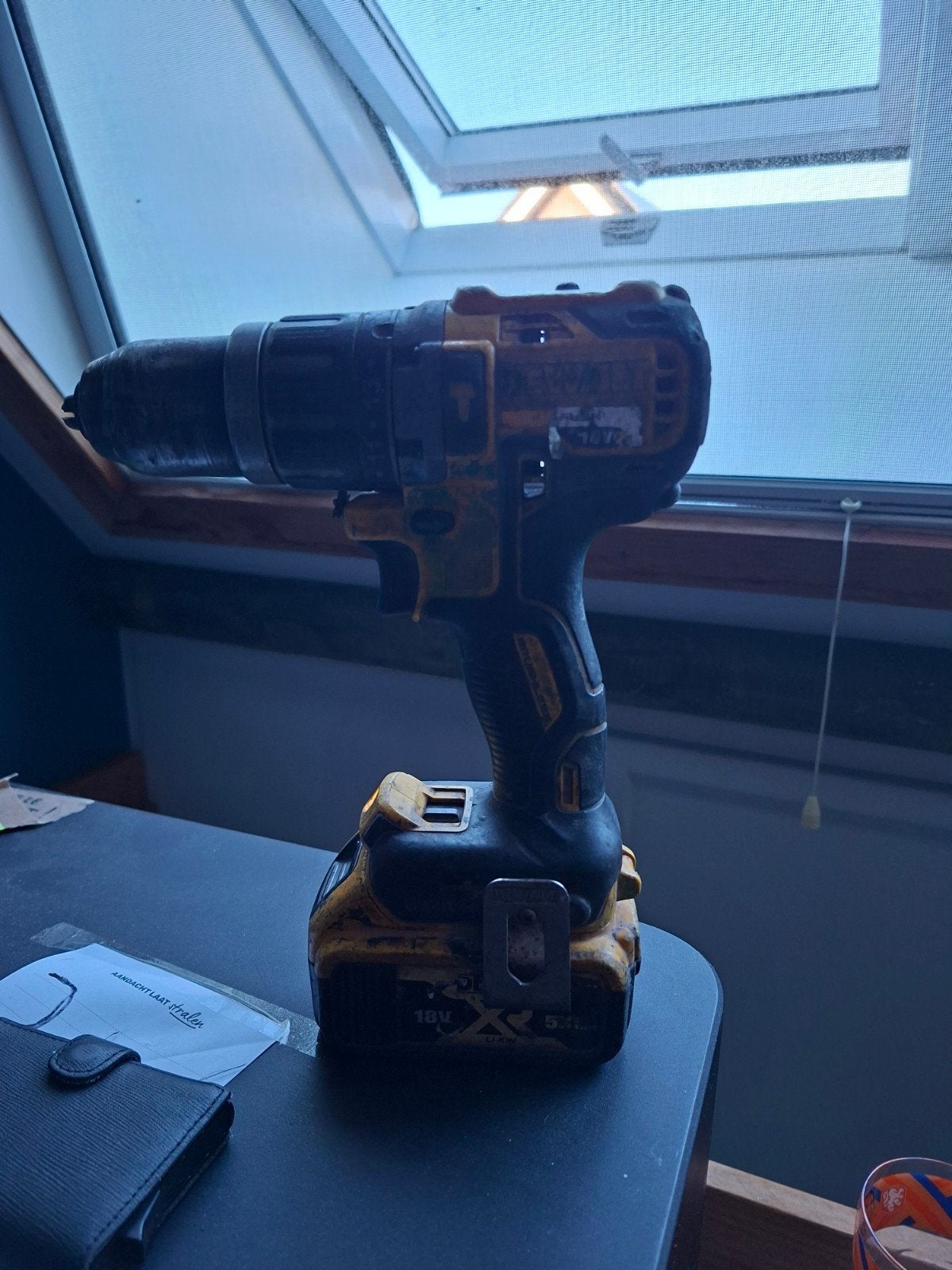 dewalt Boormachine, Ophalen of Verzenden, Gebruikt, Boormachine