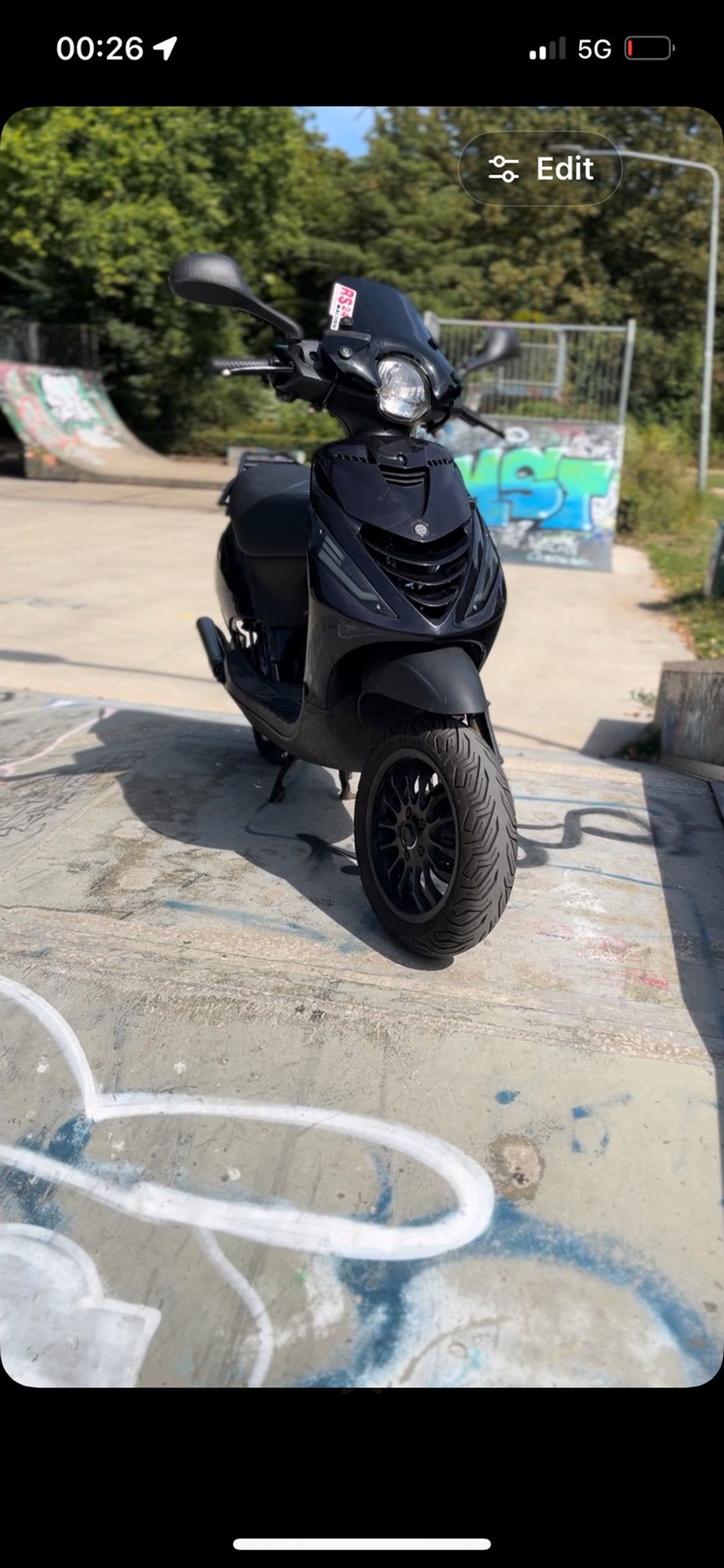 Piaggio Zip 70cc 2t tekoop/teruil brommobiel, Fietsen en Brommers, Ophalen, Gebruikt, Tweetakt, Zip