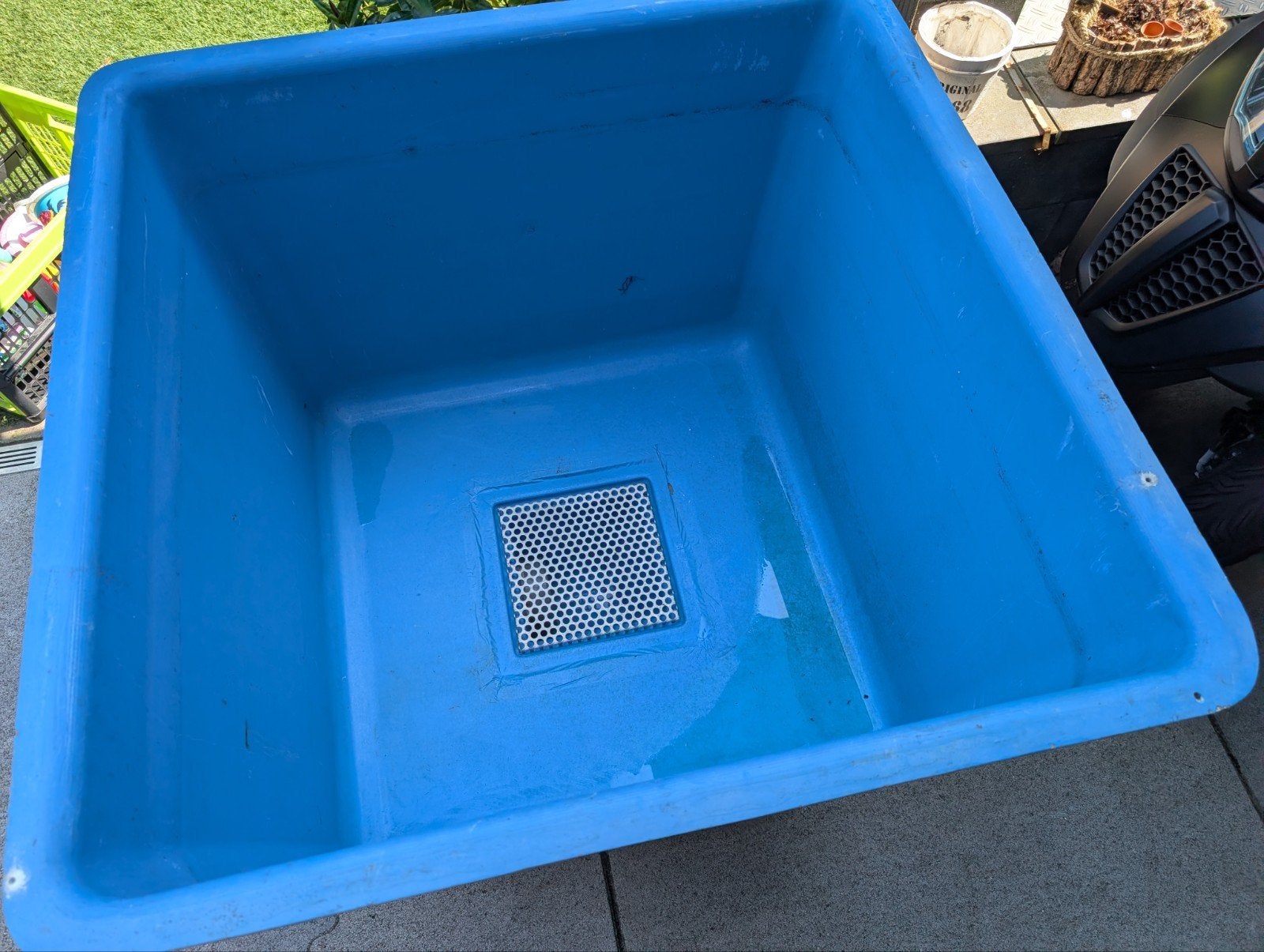 Kweek vis bak 90 x 90 x 90 incl aftapkraan, Ophalen of Verzenden