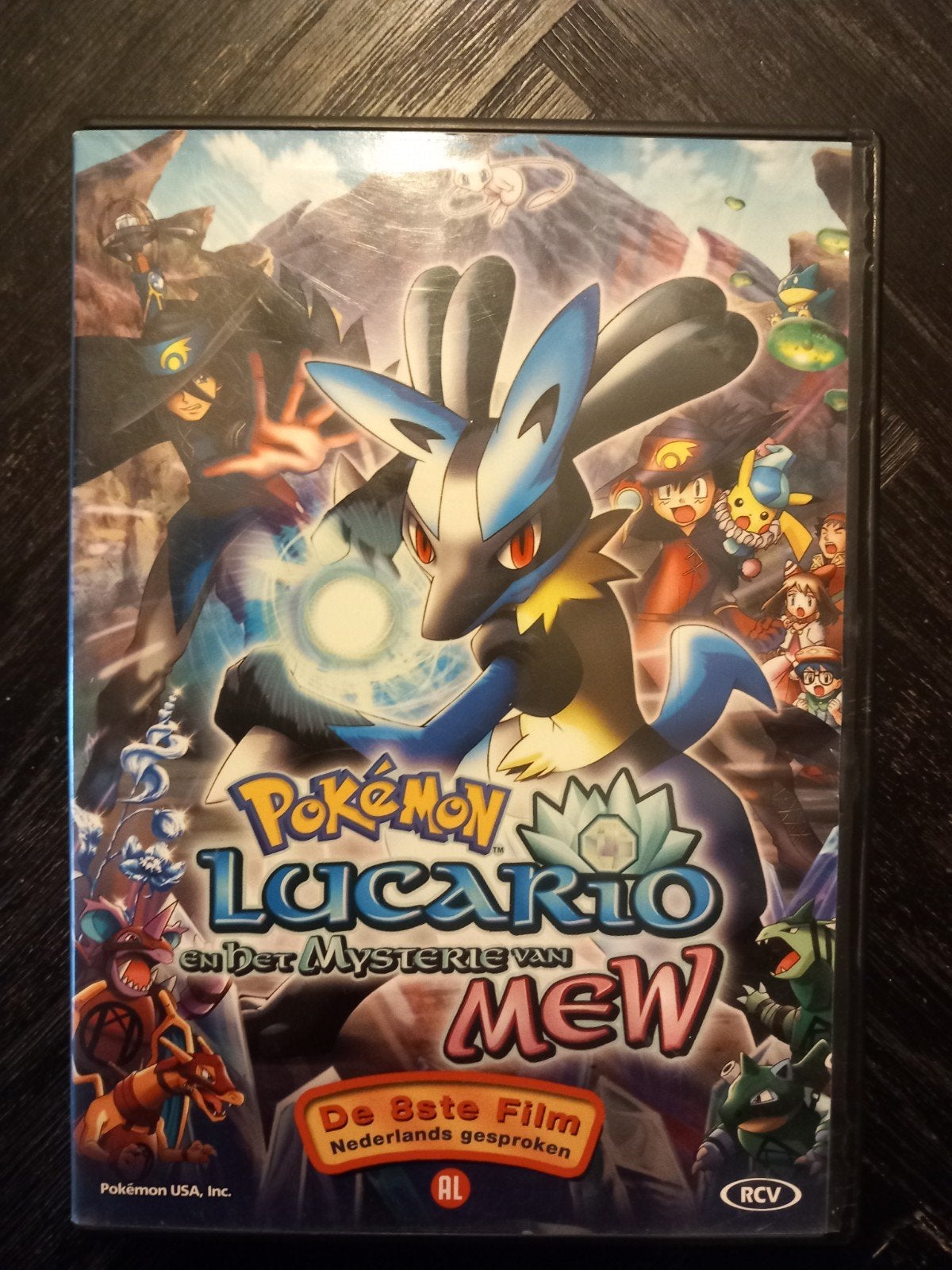 Pokémon 8 Lucario en het Mysterie van Mew DVD, Gebruikt, Animatie, Alle leeftijden, Film