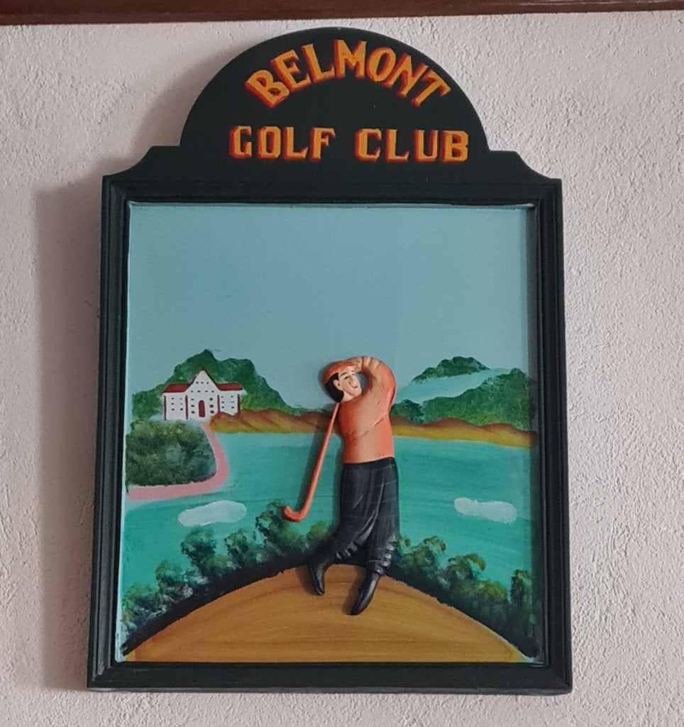 vintage mancave bord van hout, Ophalen, Gebruikt
