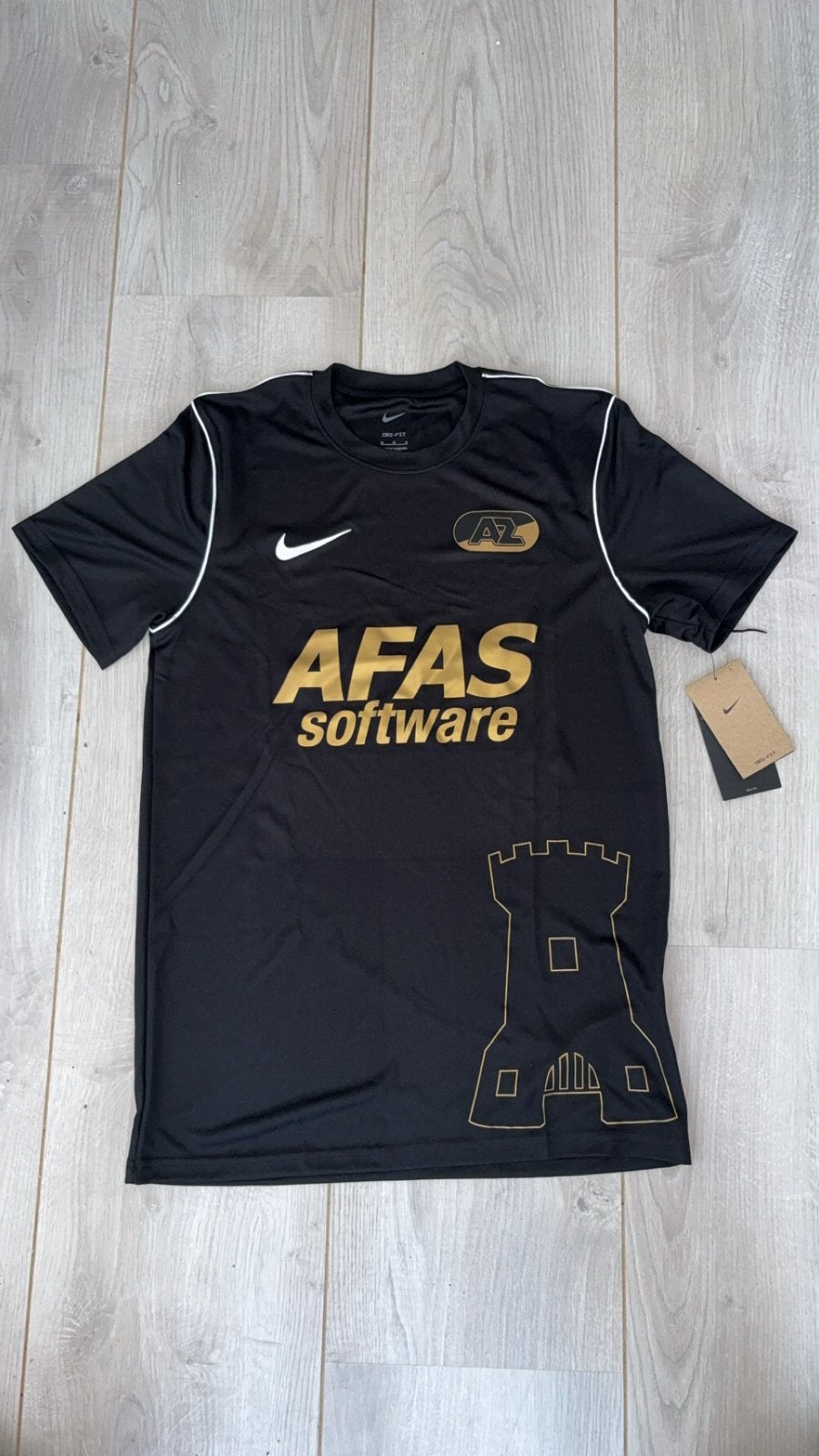 AZ Alkmaar Nike Voetbalshirt Nieuw, Ophalen of Verzenden, Nieuw, Maat 48/50 (M), Zwart