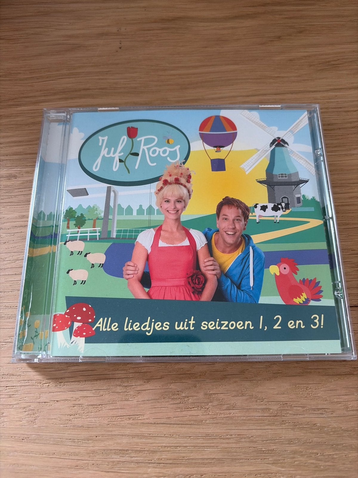Juf Roos - Alle liedjes uit seizoen 1, 2 en 3! CD, Cd's en Dvd's, Tot 2 jaar, Ophalen of Verzenden, Zo goed als nieuw, Inclusief boekje