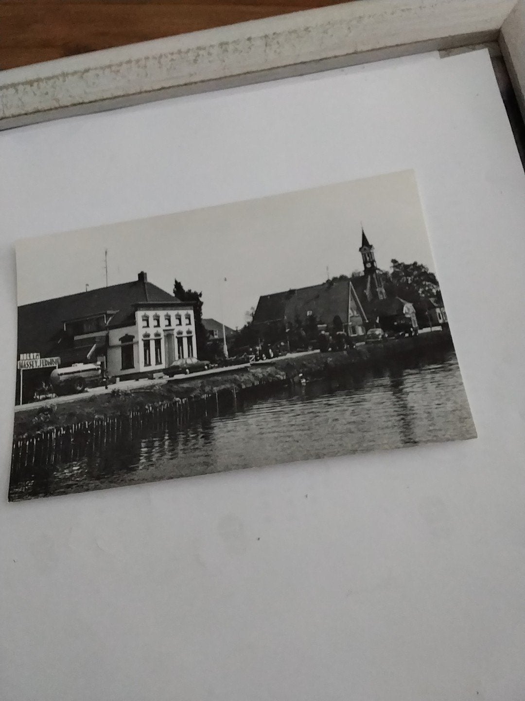 Oude Ansichtkaart De Krim, Herv. kerk, Parallelweg, Ophalen of Verzenden, 1940 tot 1960, Ongelopen, Overijssel