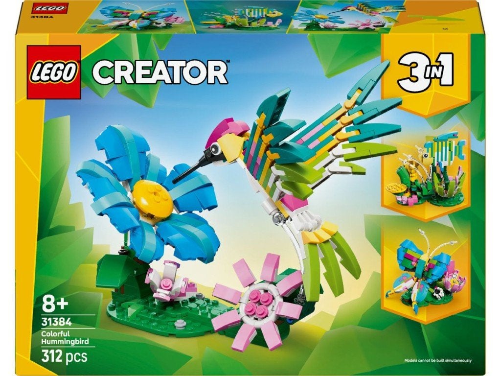 Lego Creator 31384 Wilde dieren, kleurrijke kolibrie NIEUW, Lego, Lego, Nieuw, Ophalen of Verzenden