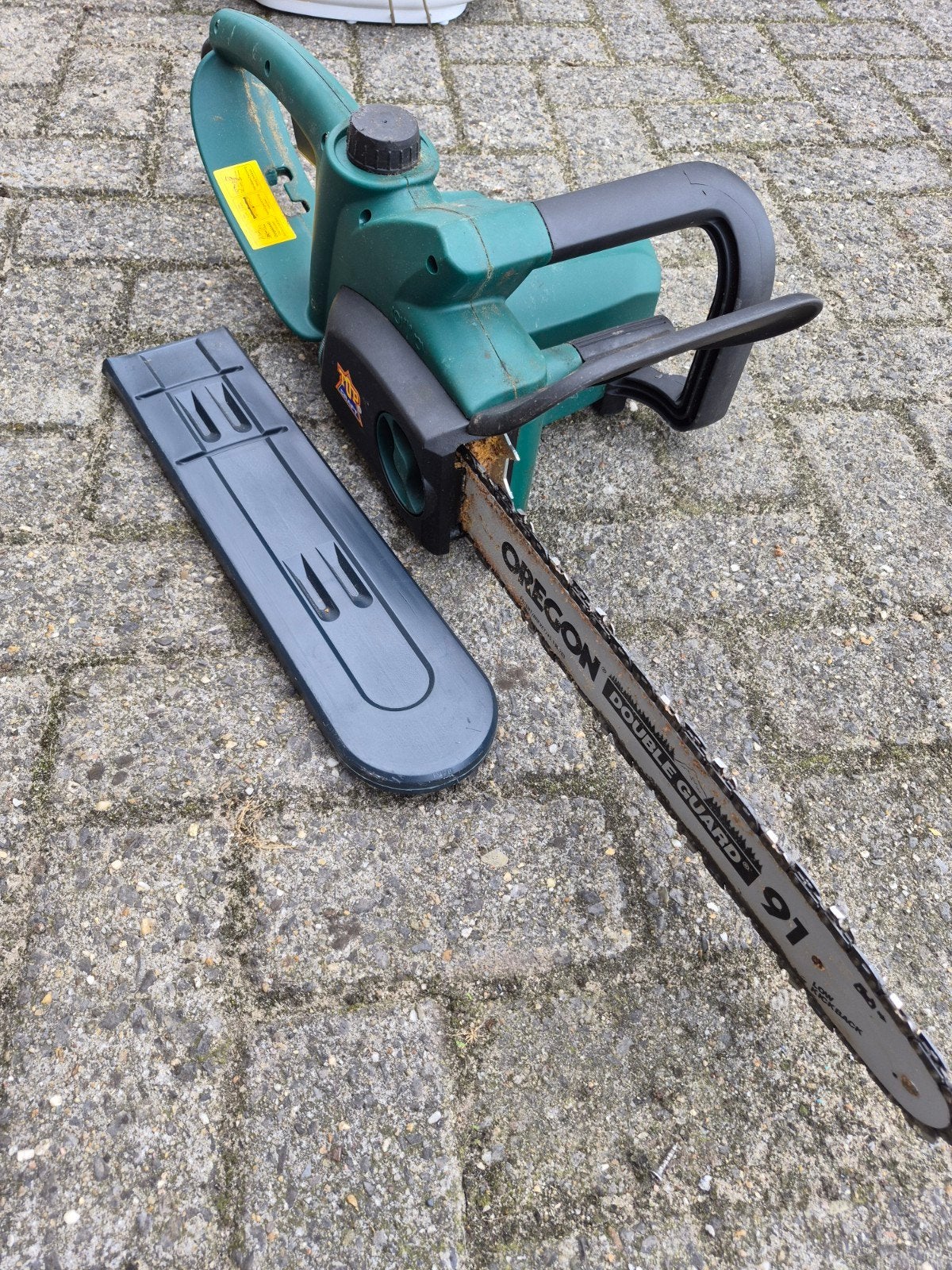 Elektrische kettingzaag, Ophalen, Gebruikt, Kettingzaag, 30 tot 70 mm