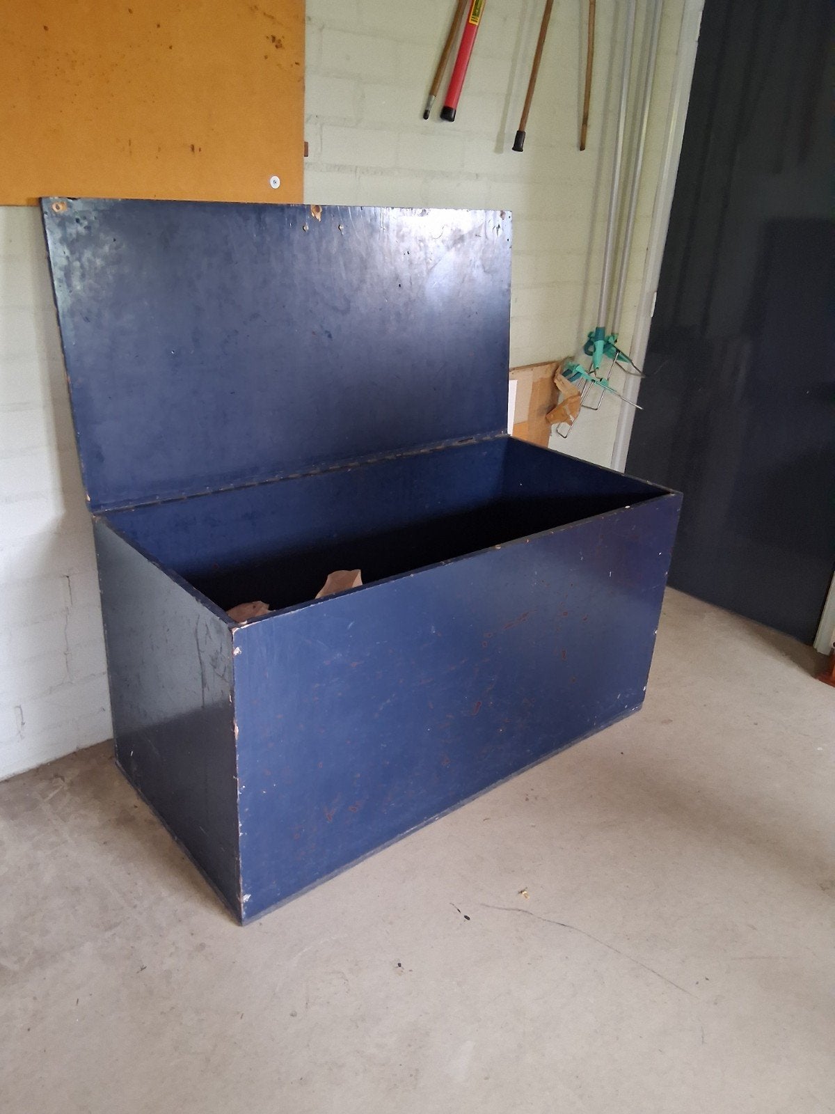 Houten kist opbergkist speelgoedkist, Huis en Inrichting, Woonaccessoires | Kisten, Ophalen, Gebruikt, 50 tot 100 cm, Minder dan 50 cm