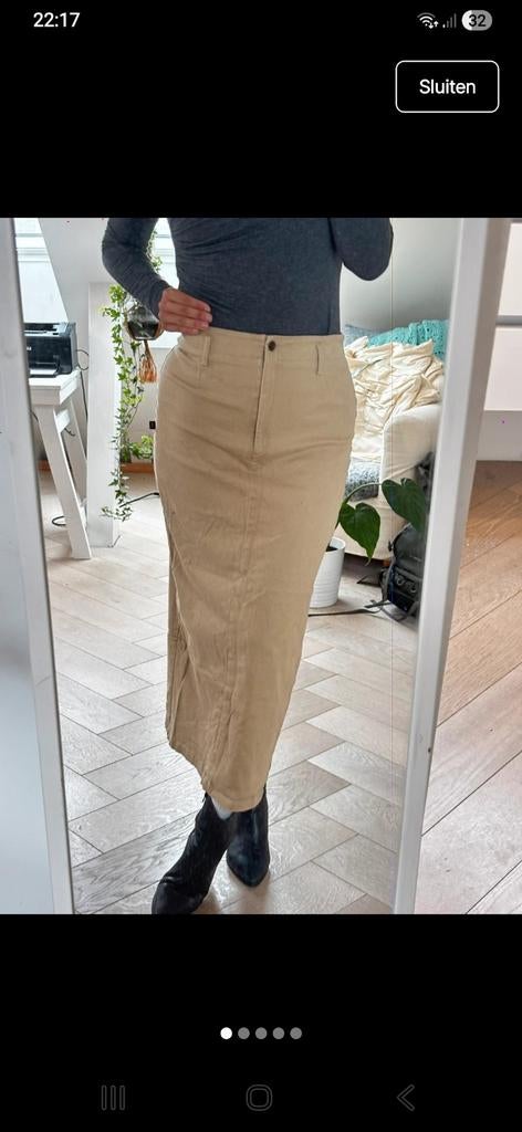 College Sport Beige Maxi Rok Maat 42, Kleding | Dames, Rokken, College Sport, Beige, Maat 42/44 (L), Ophalen of Verzenden