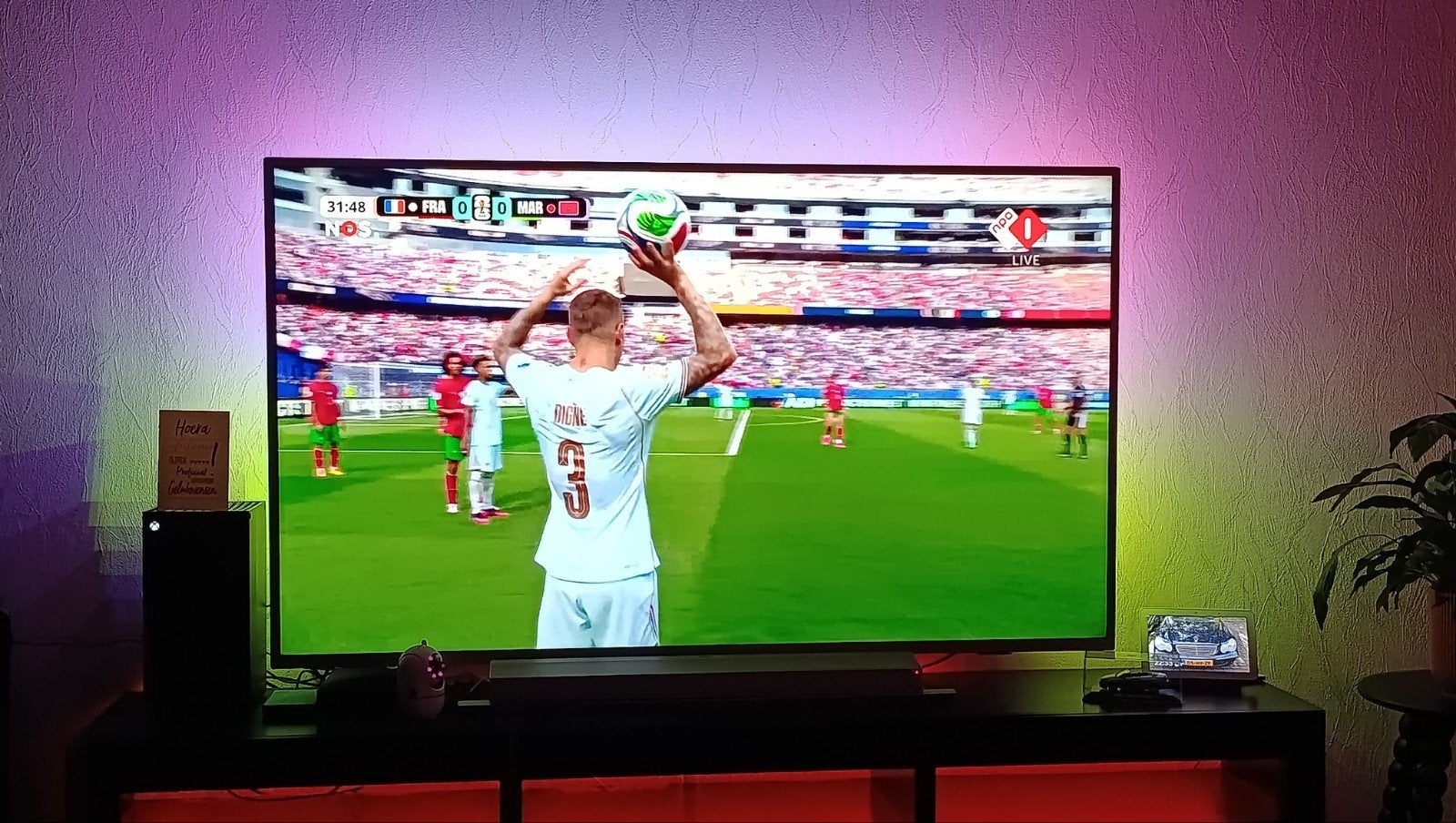 Philips The One 58" Ambilight 4K Android TV - Topstaat!, Ophalen, Philips, LED, 50 Hz