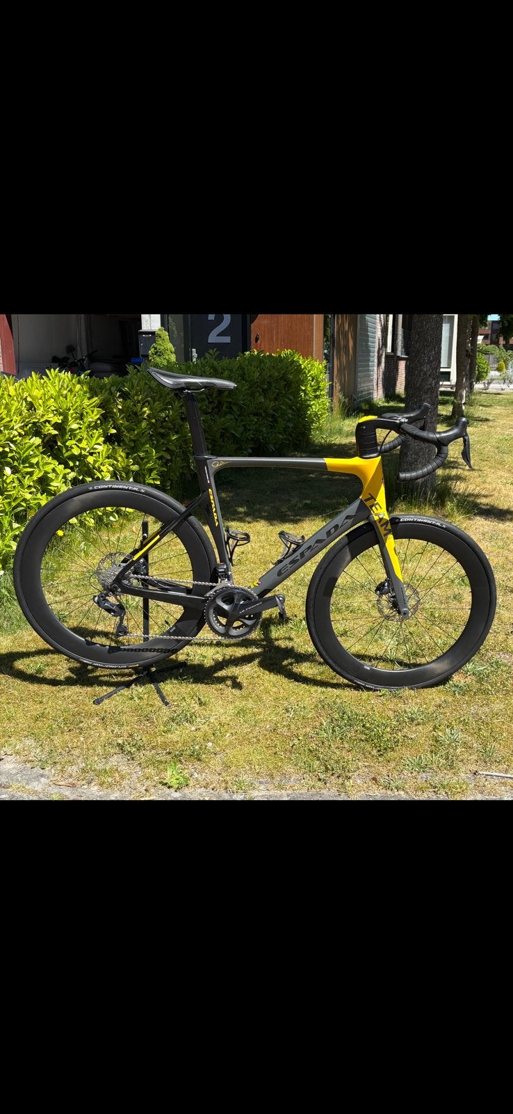 Espada Aero Racefiets, Zo goed als nieuw, 61 tot 65 cm, Meer dan 20 versnellingen, Schijfrem