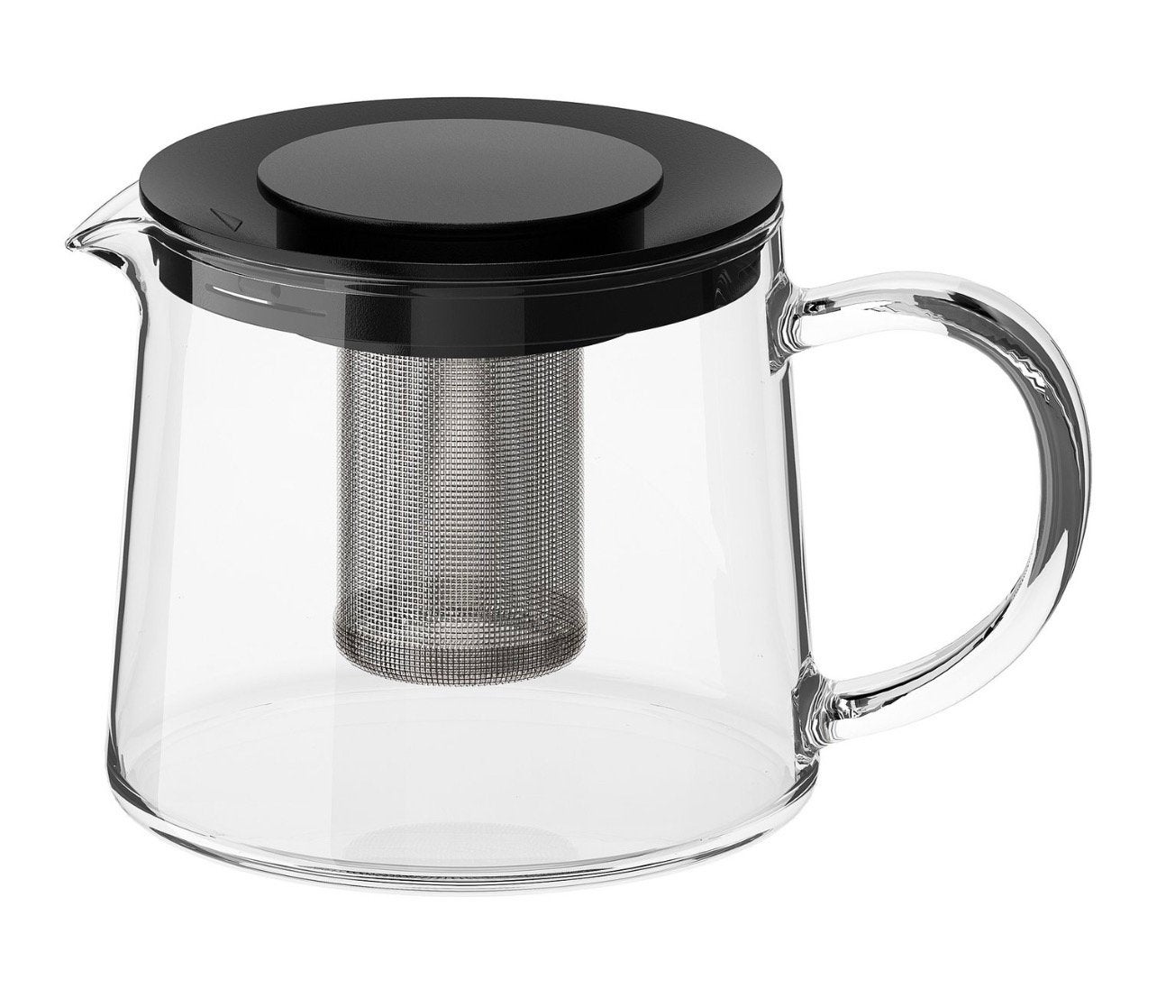 IKEA RIKLIG Theepot van glas, 0,6, Theepot/fluitketel, Glas, IKEA, Ophalen of Verzenden