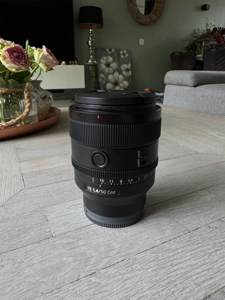 Sony FE 50mm f/1.4 GM – Zo goed als nieuw, Ophalen, Zo goed als nieuw, Standaardlens