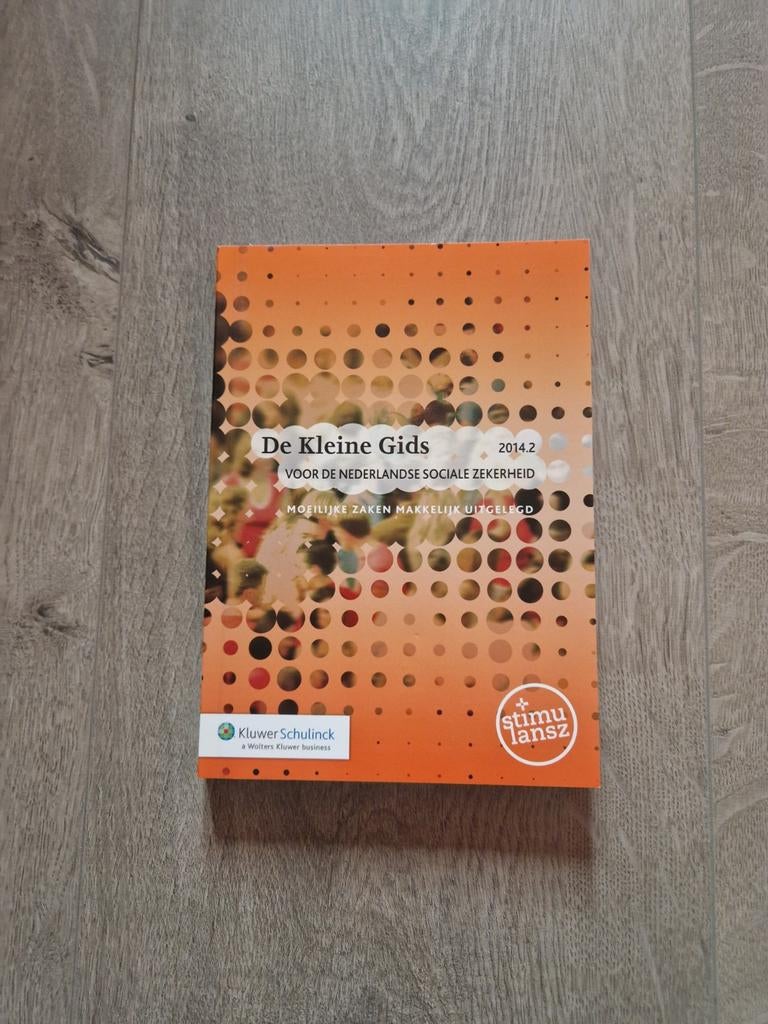 De Kleine Gids voor de Nederlandse Sociale Zekerheid 2014.2, Kluwer Schulink, Zo goed als nieuw, Gamma, HBO