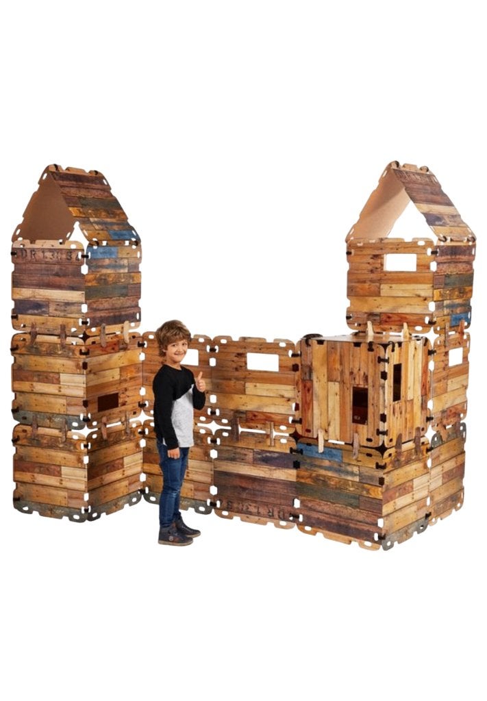 Bouwset Fantasy Fort, Ophalen, Zo goed als nieuw, Overige materialen