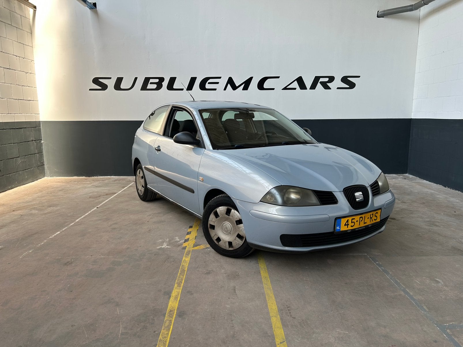 Seat Ibiza 1.4 16V 55KW 2004 Blauw, Auto's, Seat, Voorwielaandrijving, 15 km/l, 4 cilinders, Blauw