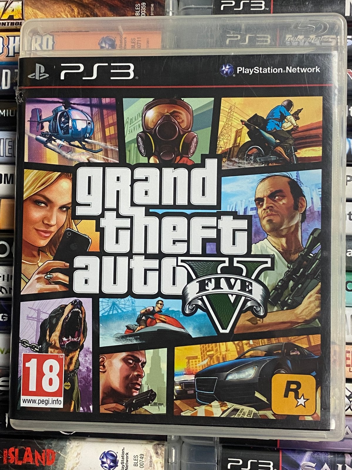 GTA Grand Theft Auto V - PS3 PlayStation 3 - Rockstar Games, Avontuur en Actie, Online, Vanaf 18 jaar, Info@rockstargames.com
