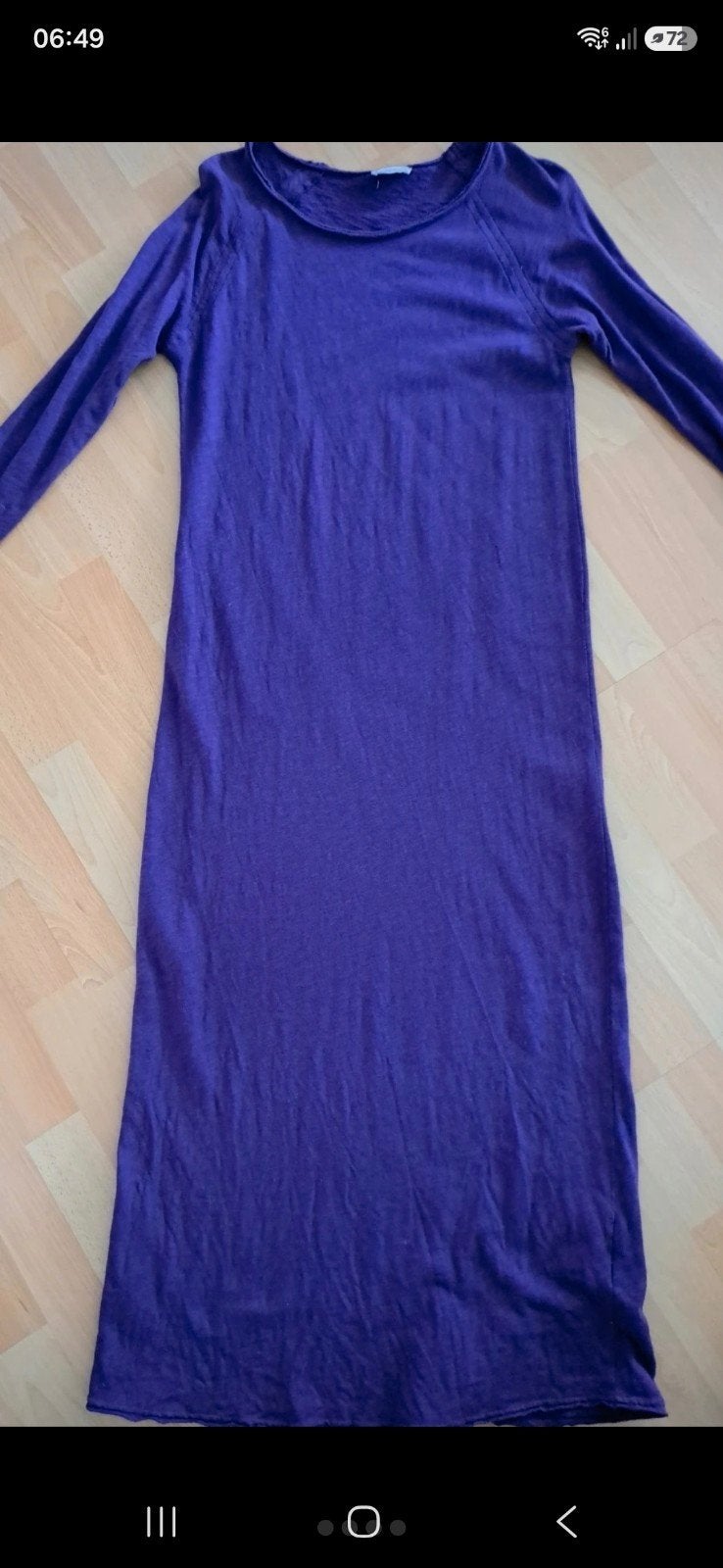 American vintage jurk, Kleding | Dames, Maat 38/40 (M), Paars, Ophalen of Verzenden, Zo goed als nieuw