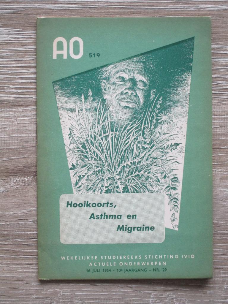 AO 519 Hooikoorts, Asthma en Migraine, Ophalen of Verzenden, Gelezen, Europa