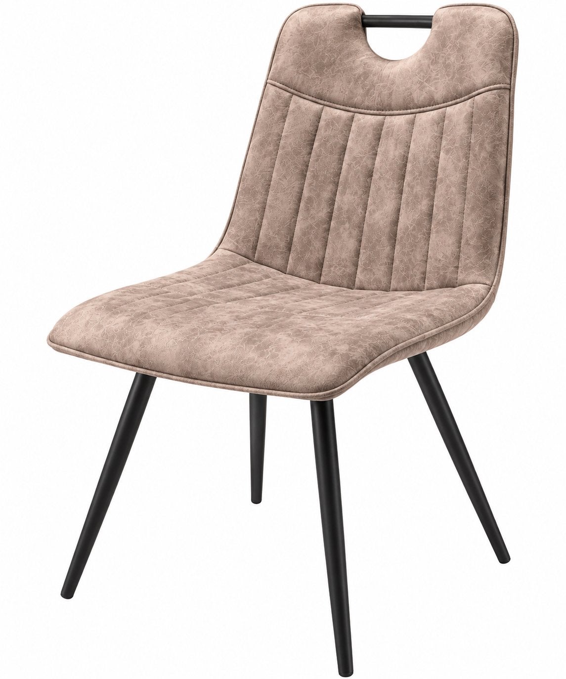 Eetkamerstoelen | Cognac - Taupe - Antraciet | €54,99 p/st, Ophalen, Overige kleuren, Nieuw, Stof