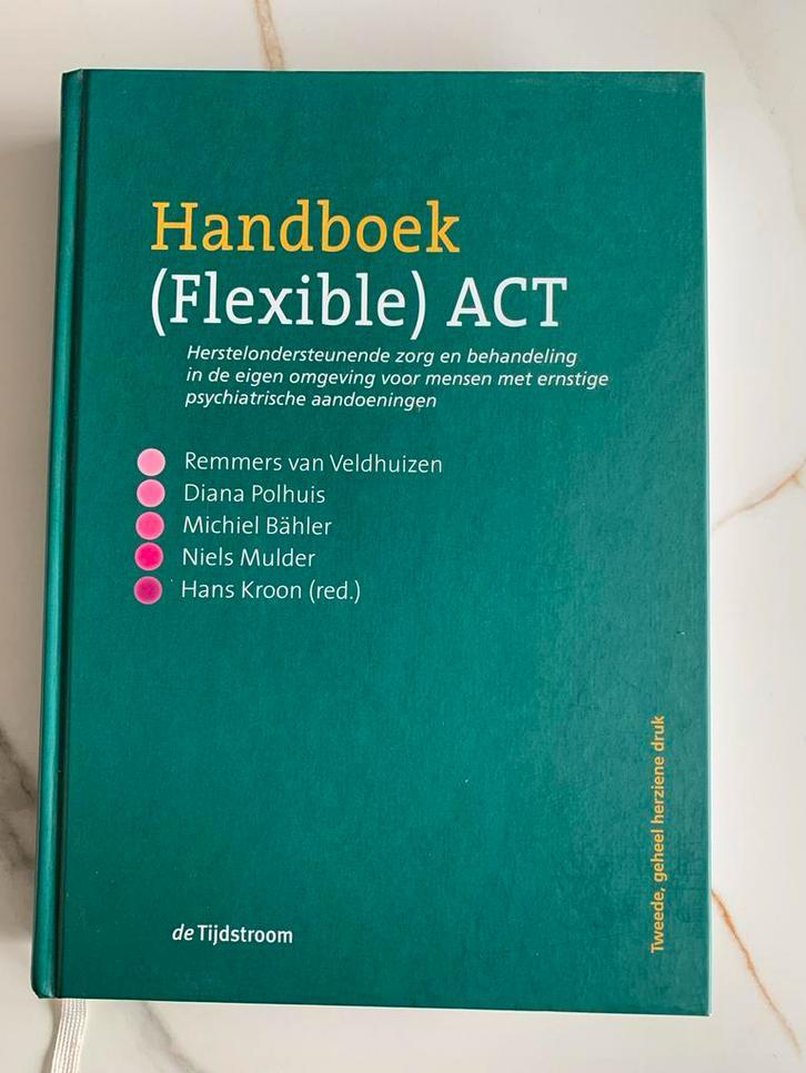 Handboek (Flexibele) ACT - 2e druk, Boeken, Ophalen of Verzenden, Gamma, Zo goed als nieuw, HBO