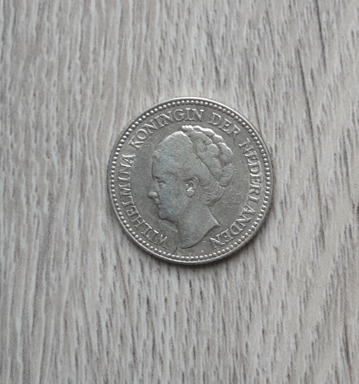 Zilveren halve gulden Wilhelmina 1928, Postzegels en Munten, ½ gulden, Zilver, Ophalen of Verzenden, Koningin Wilhelmina
