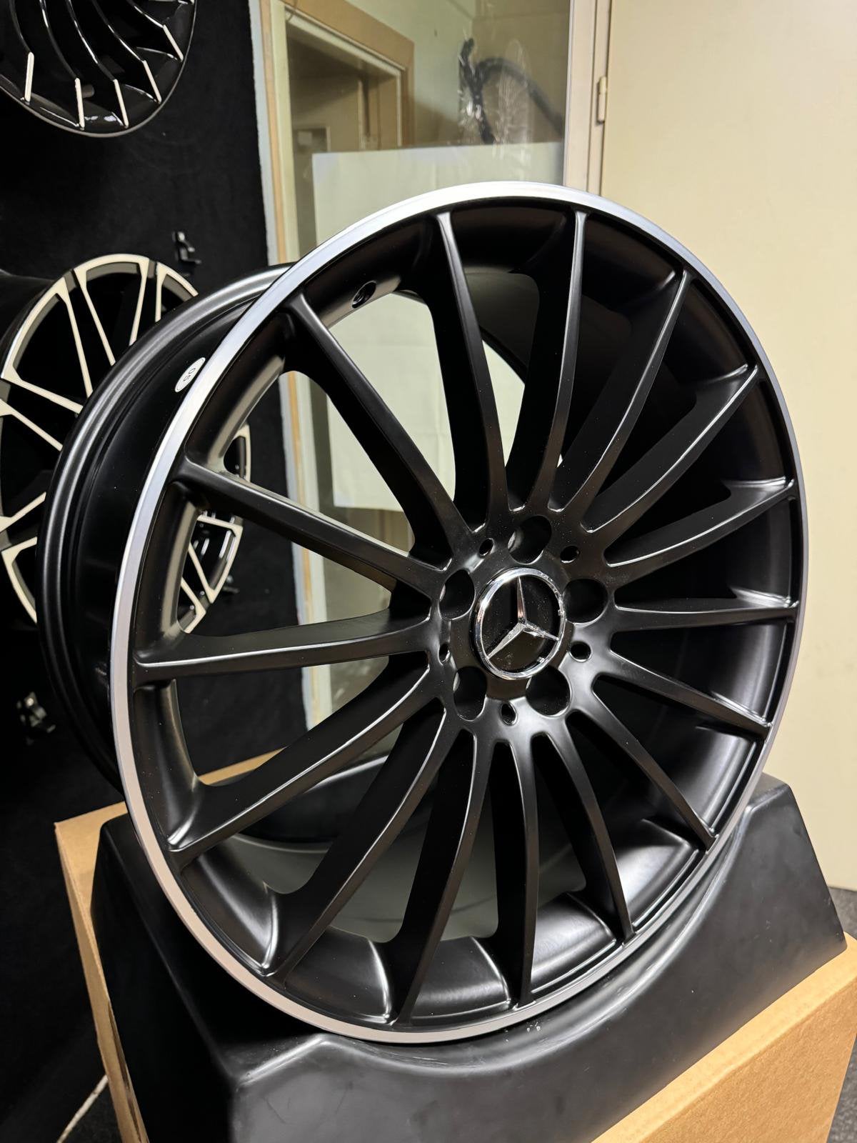 19 inch velgen voor Mercedes AMG look 5x112 C E klasse W205, 19 inch, Velg(en), Nieuw, Ophalen of Verzenden