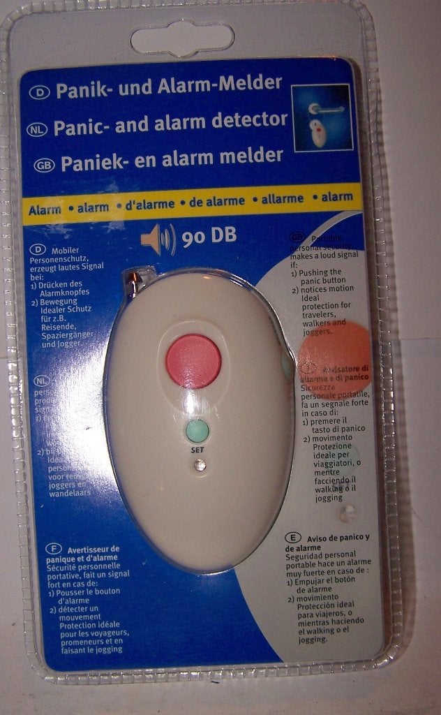 Paniek- en Alarmmelder van Dresco. 90 db.Nieuw in verpakking, Ophalen of Verzenden, Nieuw