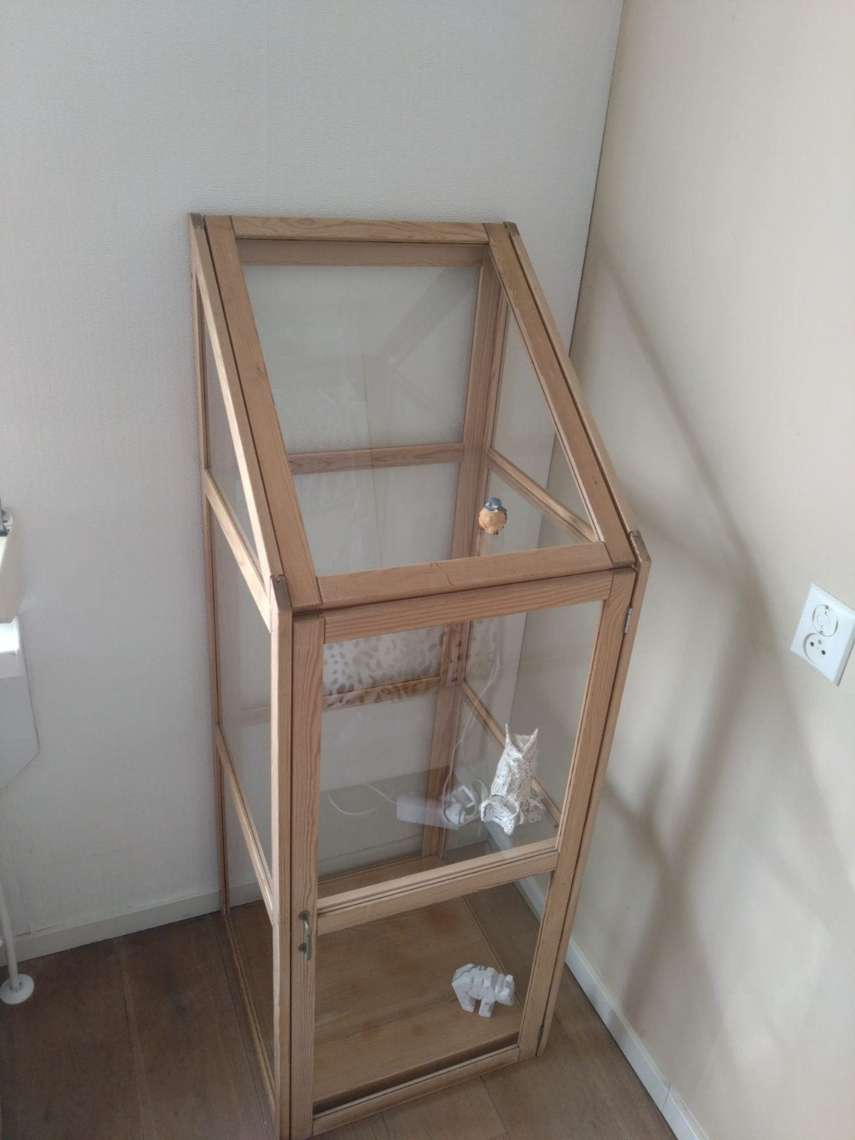 vitrine kastje, Ophalen, Gebruikt, Met deur(en), 100 tot 150 cm