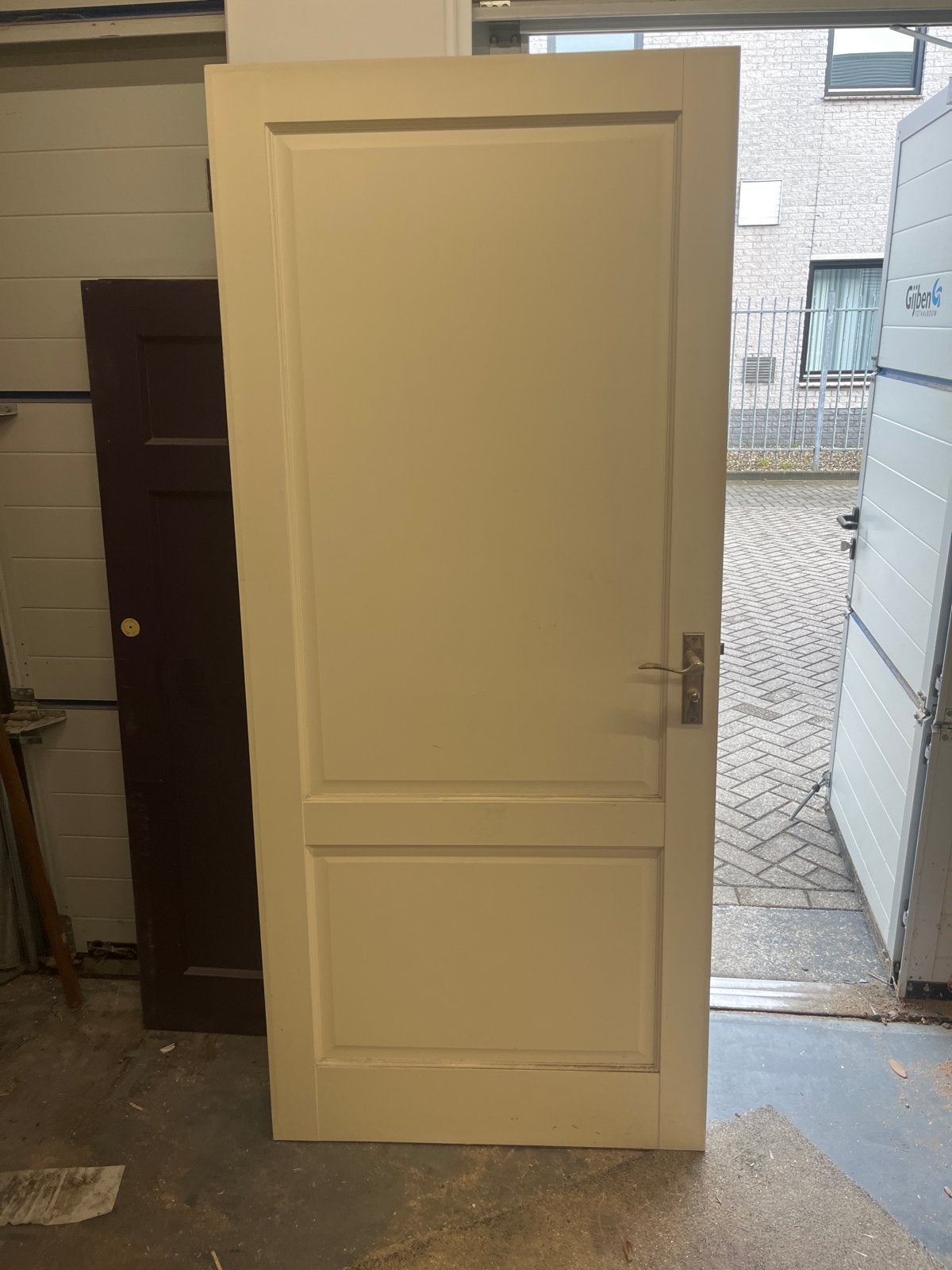 Meranti Binnendeur - Klassiek Paneeldesign, Doe-het-zelf en Verbouw, Deuren en Horren, Gebruikt, 80 tot 100 cm, Binnendeur, Ophalen of Verzenden