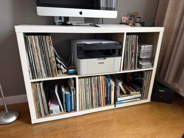 kast wit, Ophalen, Met plank(en), Gebruikt, 50 tot 100 cm
