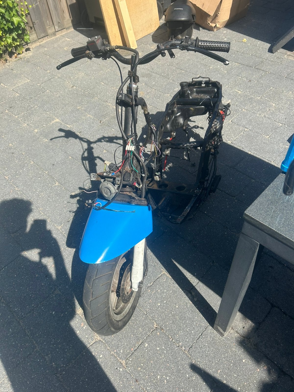 Type 3 frame met nummers zonder blok, Ophalen, Zo goed als nieuw, Piaggio